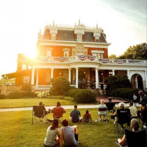 Music at The Mansion at the DeKalb Illinois Ellwood House Museum.