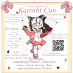 Anime girl Karoshi-Con Flyer